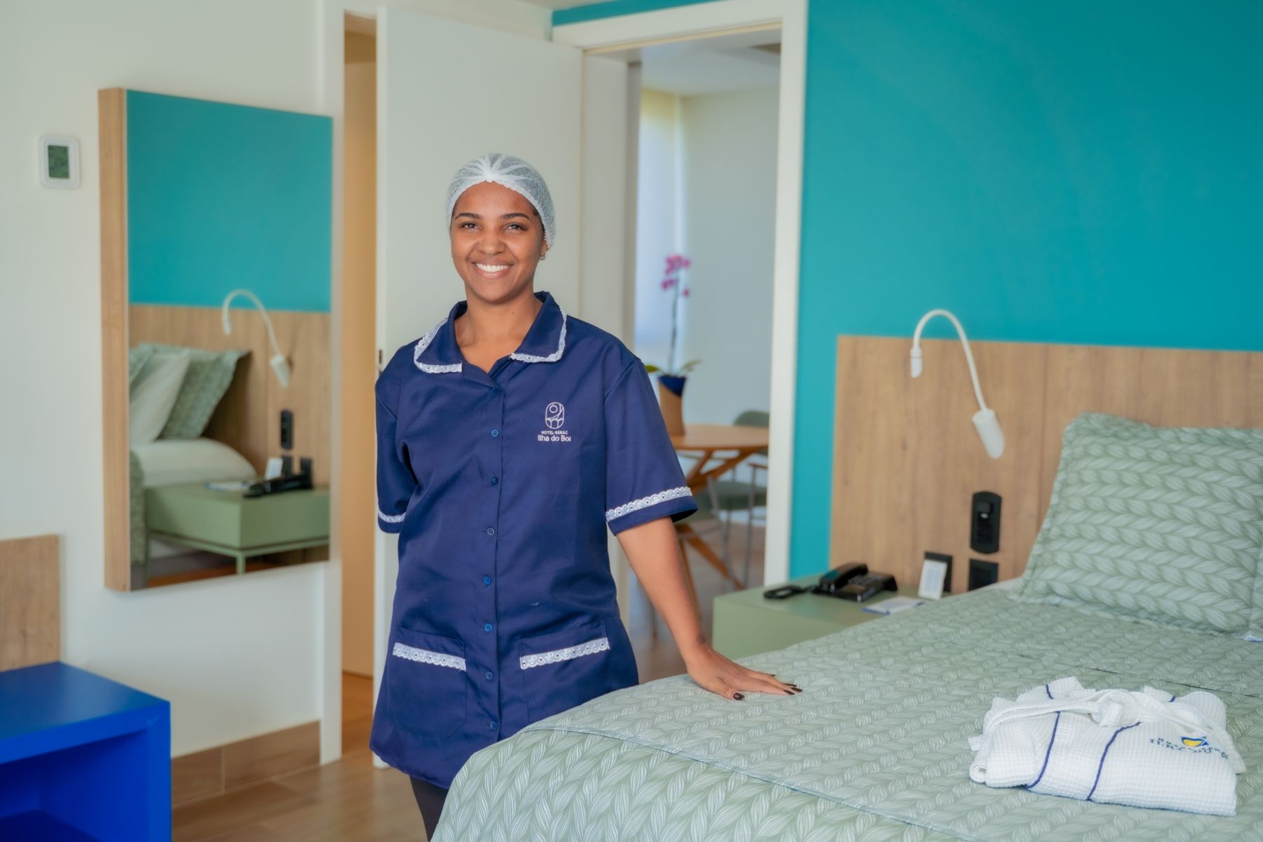 Camareira - técnicas de limpeza e arrumação