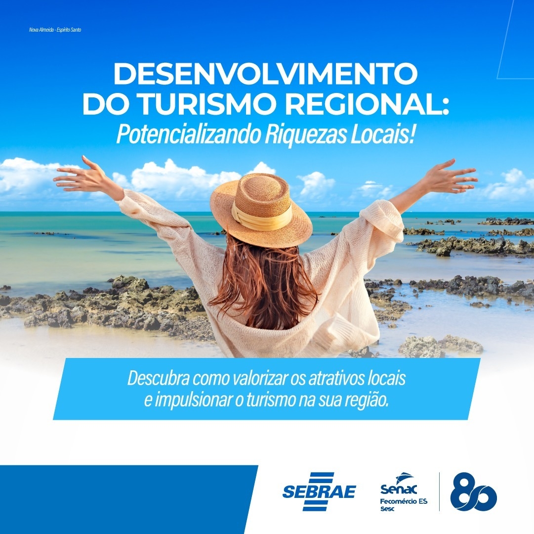 Turismo regional em pauta: Senac-ES e Sebrae promovem palestra sobre valorização das riquezas locais