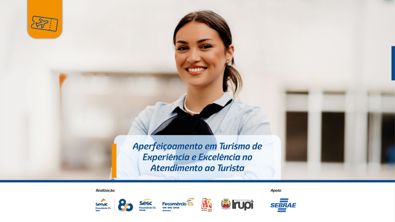 Irupi recebe curso gratuito de qualificação em turismo de experiência e atendimento ao turista