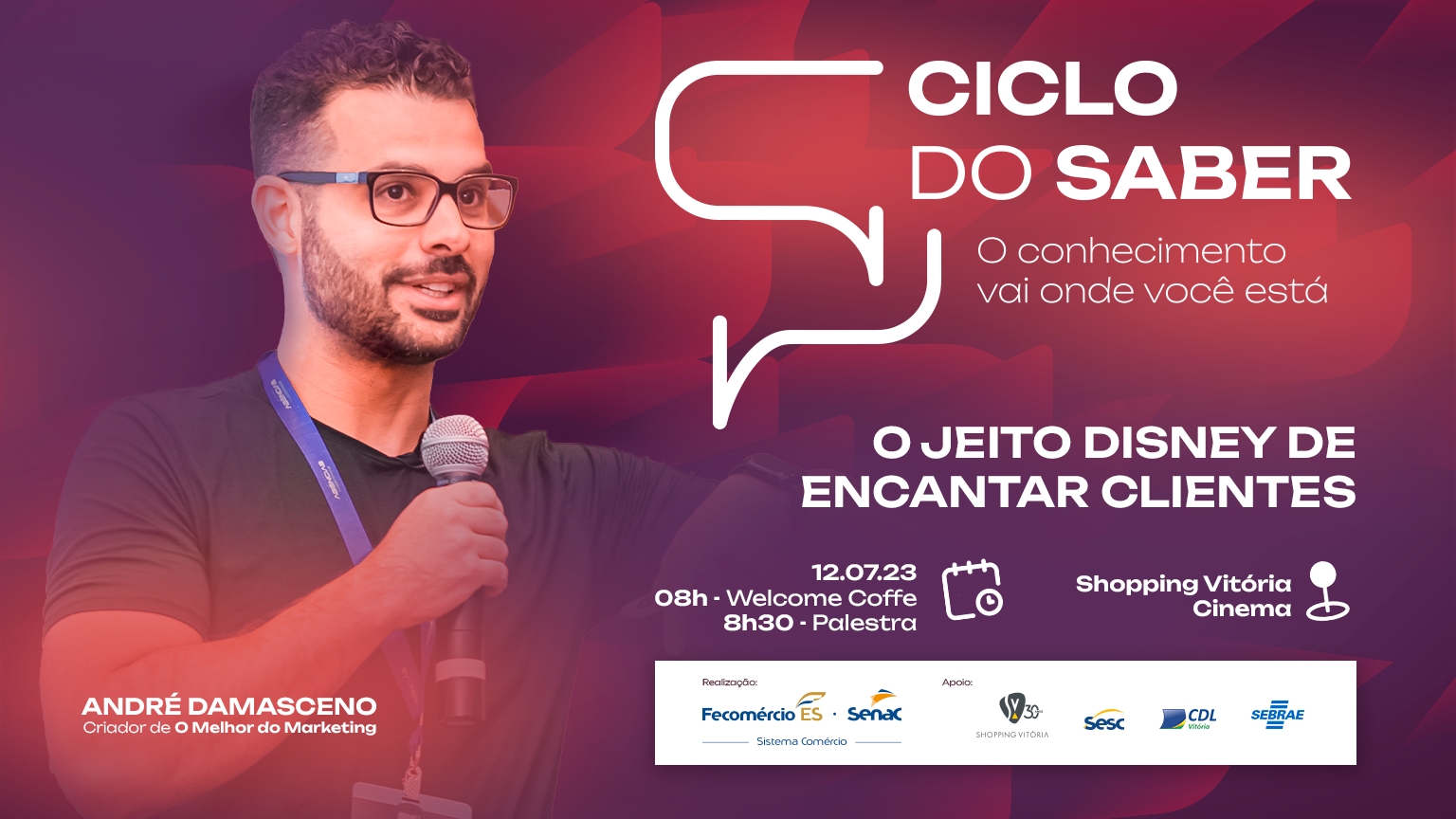 Vem aí: Ciclo do Saber no Shopping Vitória