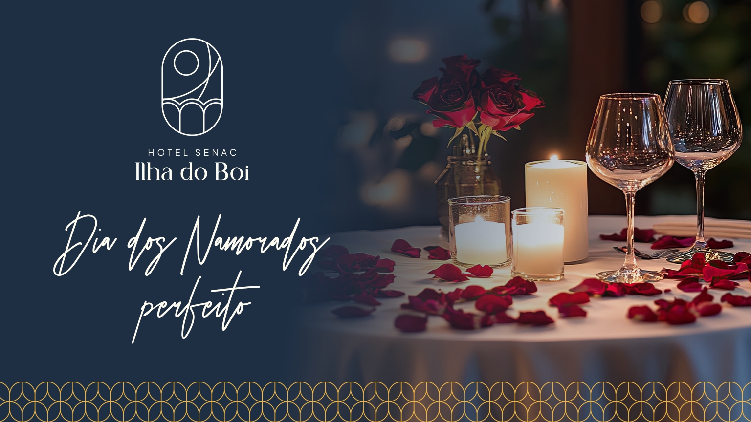 Uma noite para celebrar o amor: Hotel Senac Ilha do Boi promove jantar especial no Dia dos Namorados