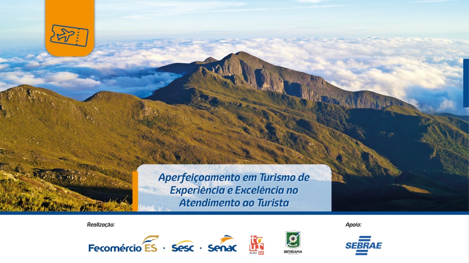 Ibitirama recebe curso gratuito de qualificação em Turismo de Experiência e Atendimento ao Turista