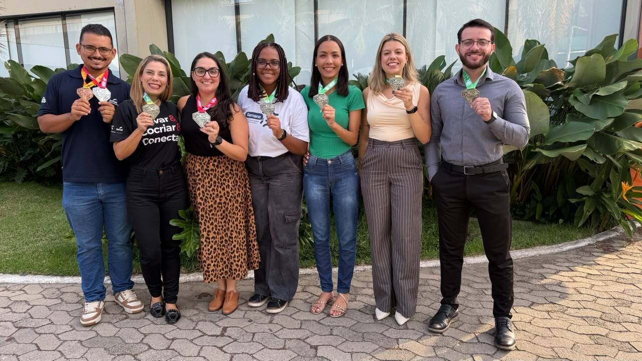 Empregados do Grupo de Corrida do Senac-ES conquistaram medalhas na Maratona do Rio 2026