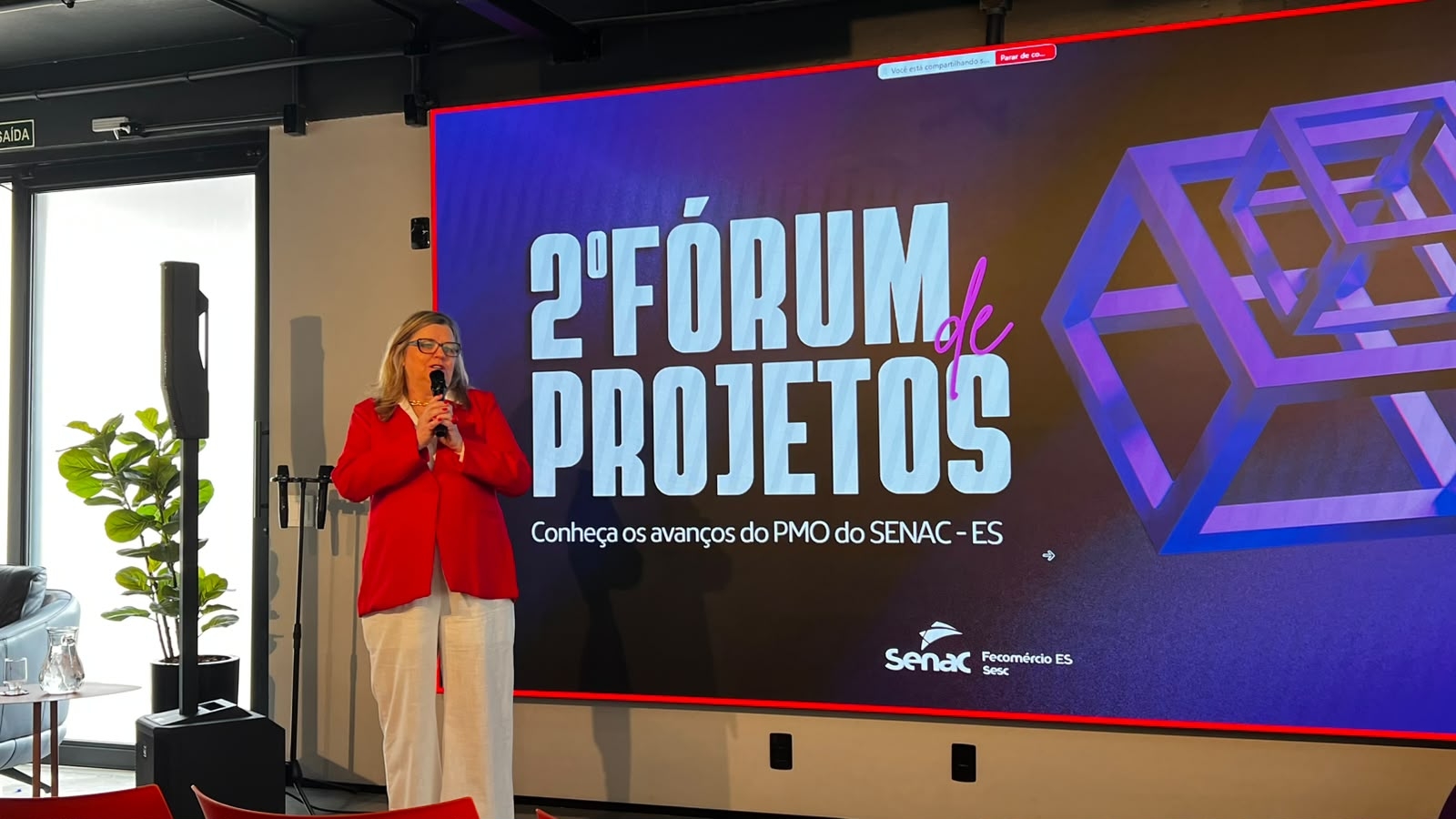 Senac-ES realiza 2º Fórum de Projetos com palestra voltada   para o processo de comunicação 