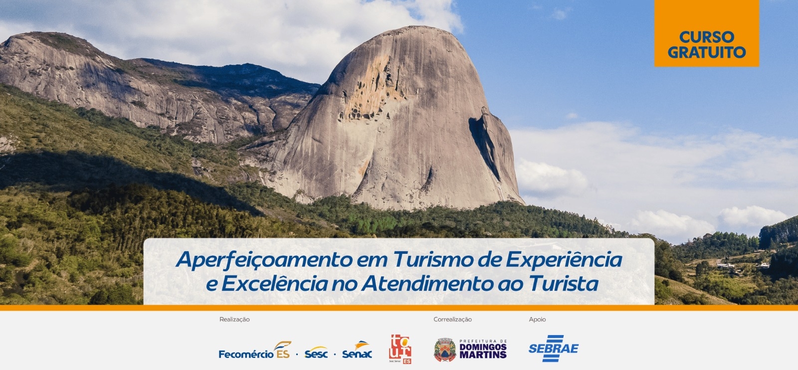 TourES promove curso “Aperfeiçoamento em Turismo de Experiência e a Excelência no Atendimento ao Turista” em Domingos Martins