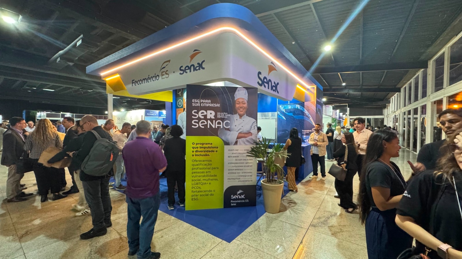Senac-ES levou experiência de harmonização para a 16ª Expovinhos 
