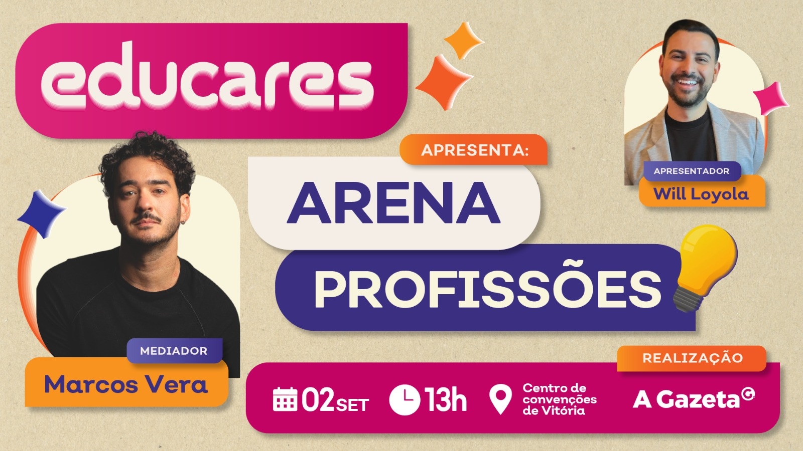 Educares 2026: Senac-ES marca presença no evento que debate educação e futuro das profissões