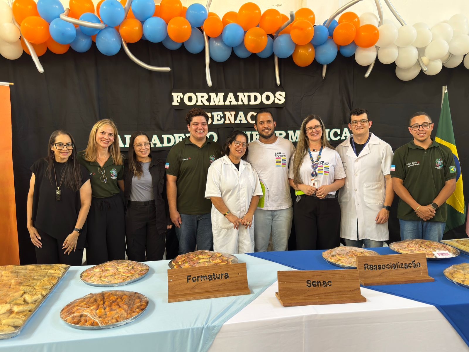 Educação Profissional: internos concluem cursos de informática básica e salgadeiro ofertados pelo Senac de Linhares no sistema prisional