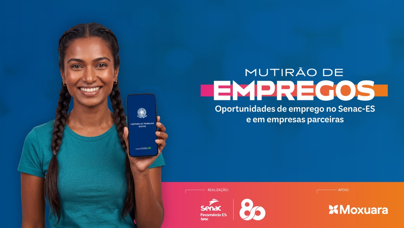 Mutirão de Empregos do Senac-ES reúne 20 empresas recrutadoras em Cariacica; Saiba mais