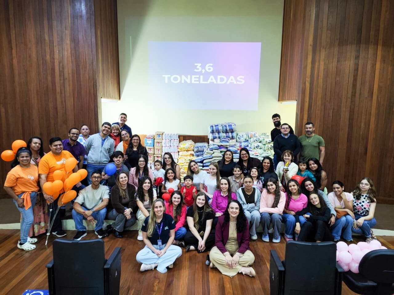 Inspira Week 2026: alunos do Senac de Venda Nova do Imigrante arrecadam 3,6 toneladas de alimentos para o Sesc Mesa Brasil