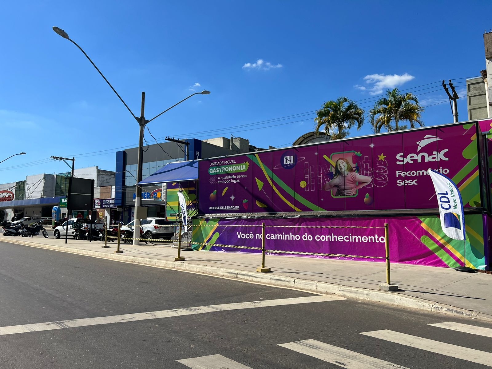 Unidade Móvel de Gastronomia do Senac-ES  participa de pré-evento da 5ª edição da Cappitella