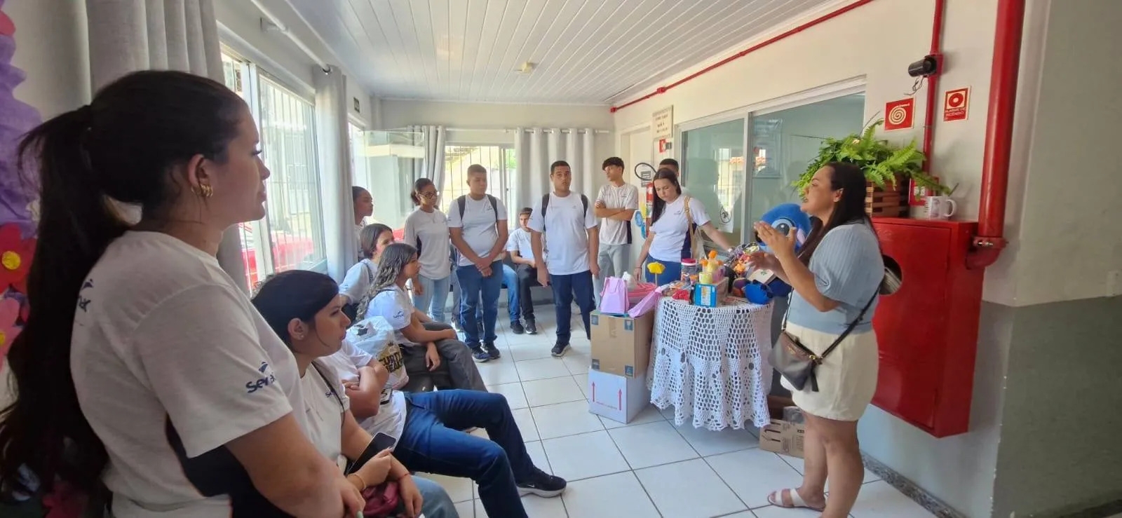 Turmas do Senac-ES organizam arrecadação de brinquedos em Cachoeiro de Itapemirim 