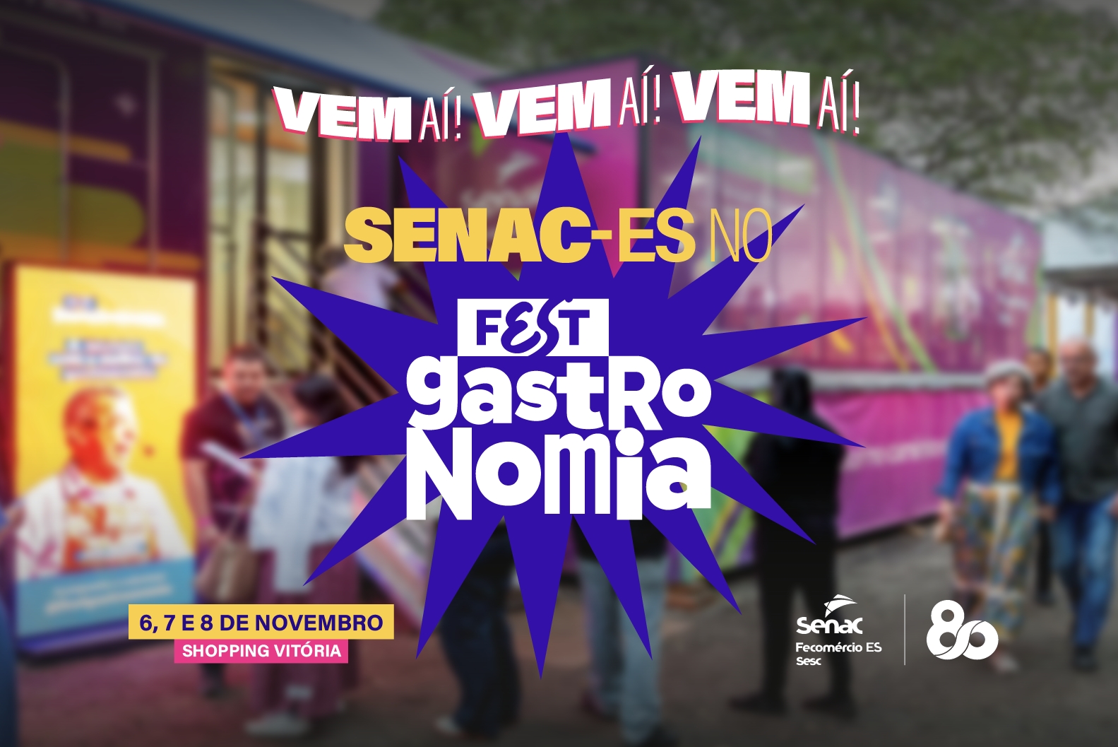 Fest Gastronomia 2026: Senac-ES leva sabores e tradição ao festival mais esperado pelos capixabas