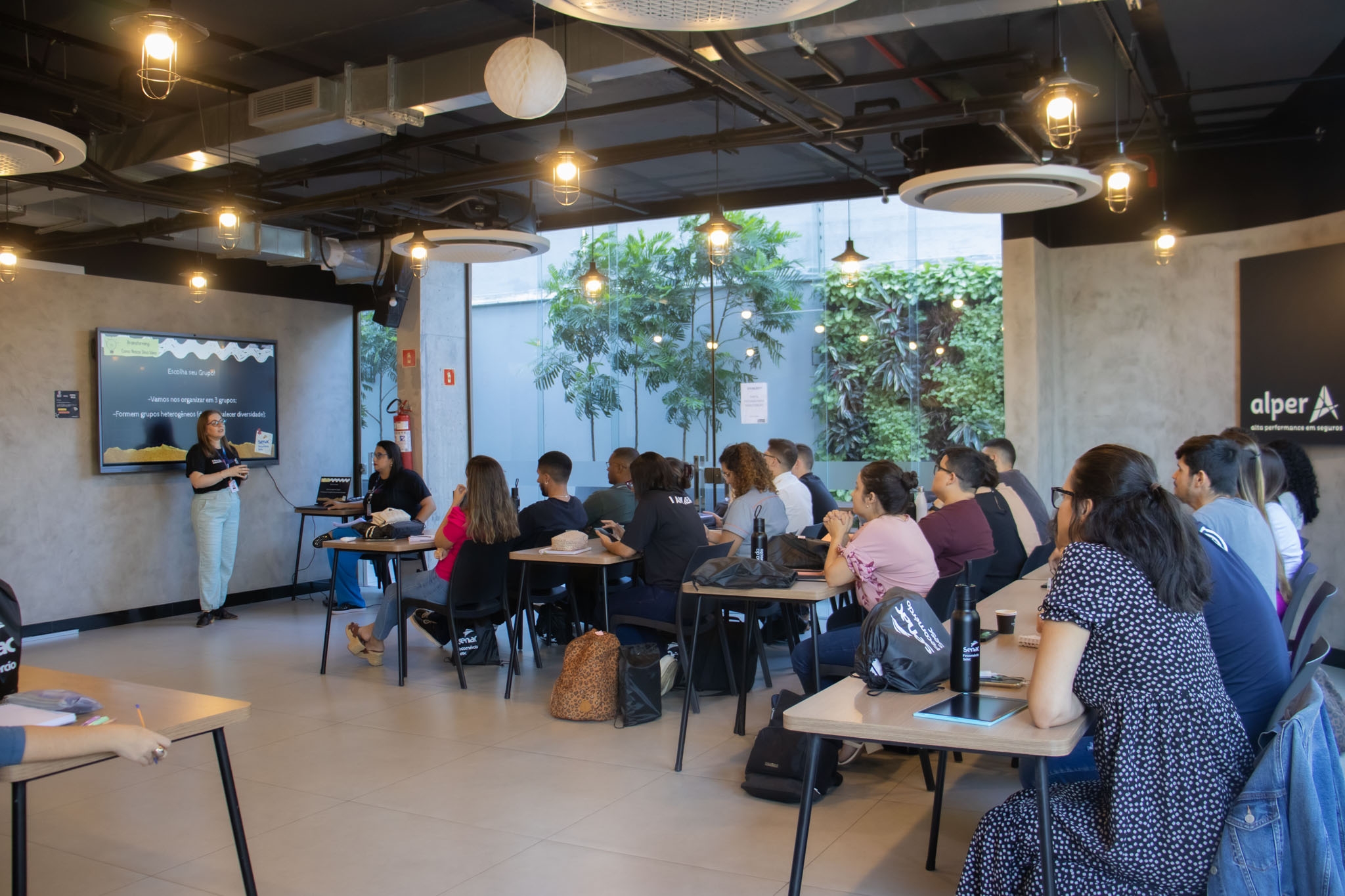 Conexão Senac-ES X Base27: hub recebe Trilha de Inovação