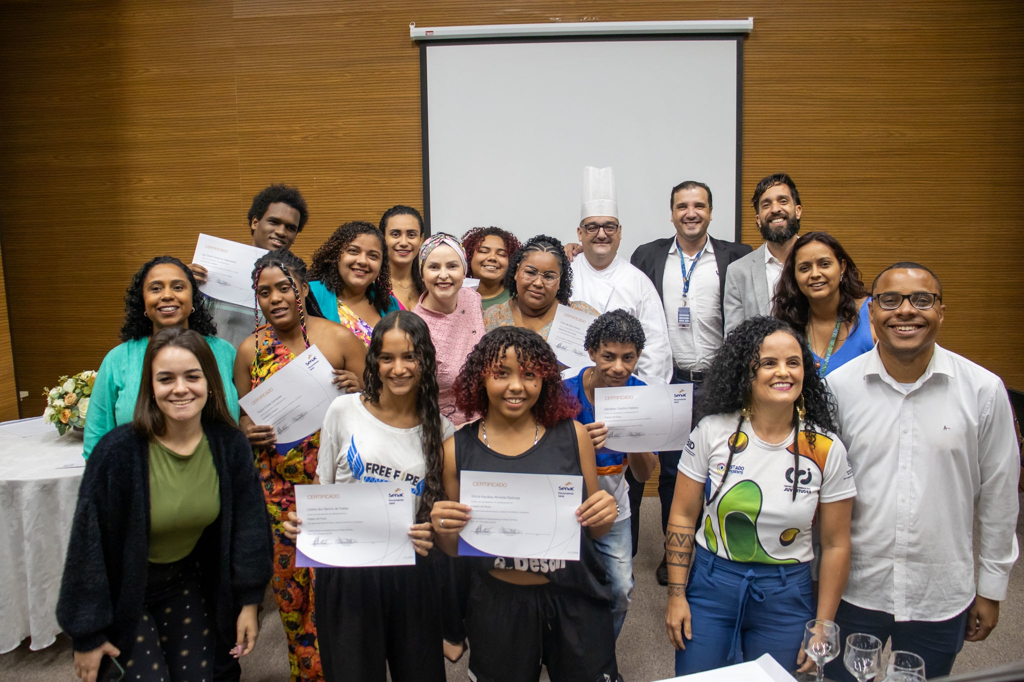 Parceria entre Senac-ES e SEDH forma jovens atendidos pelos CRJ’s de Feu Rosa e Novo Horizonte, na Serra