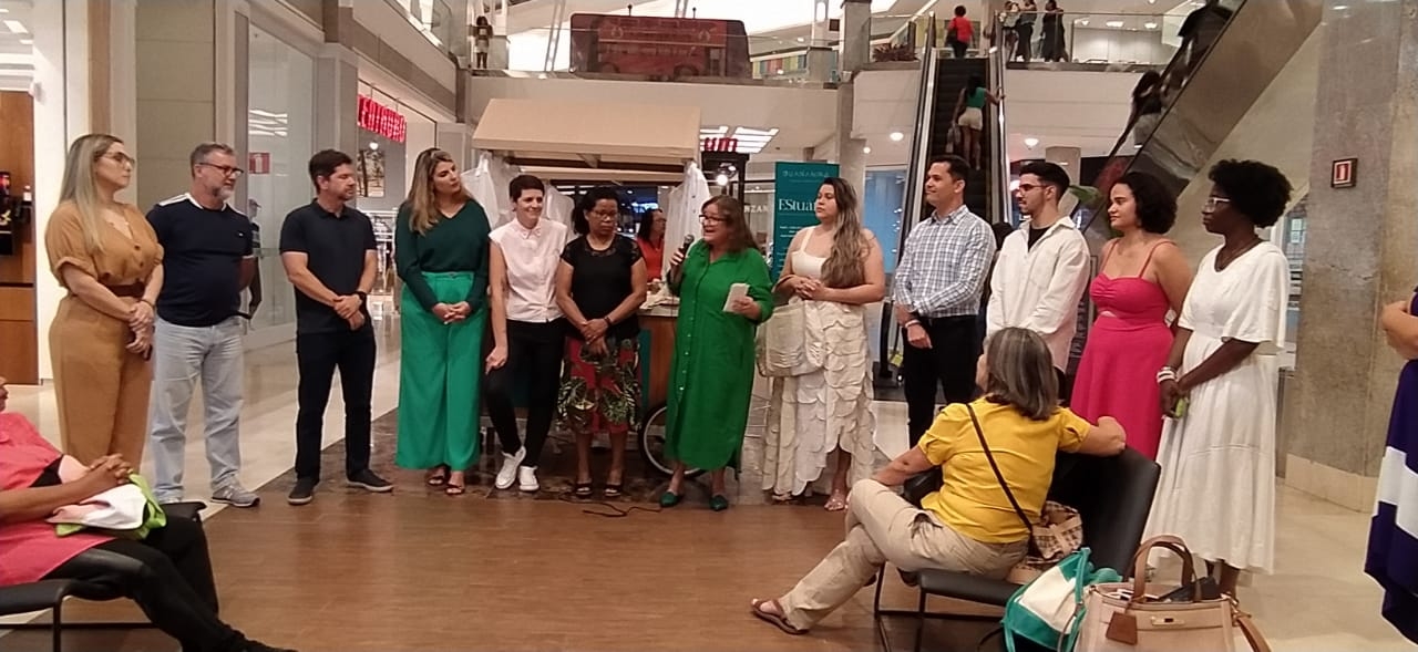 Parceria entre Senac-ES e Fazendo Arte leva peças confeccionadas por alunas para o catálogo de marca capixaba