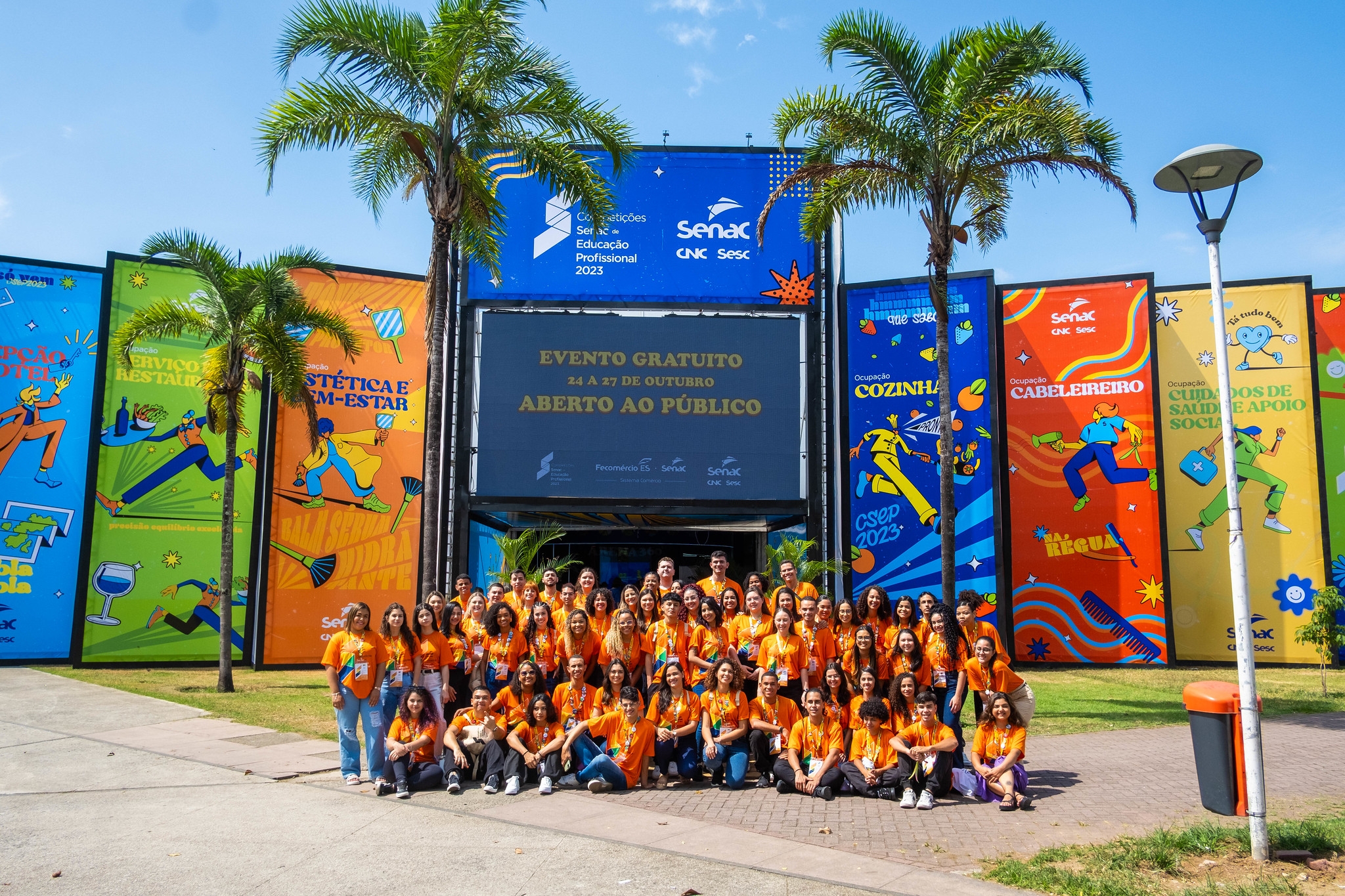 Competições Senac de Educação Profissional 2023: encerramento do evento é marcado pela emoção do pódio