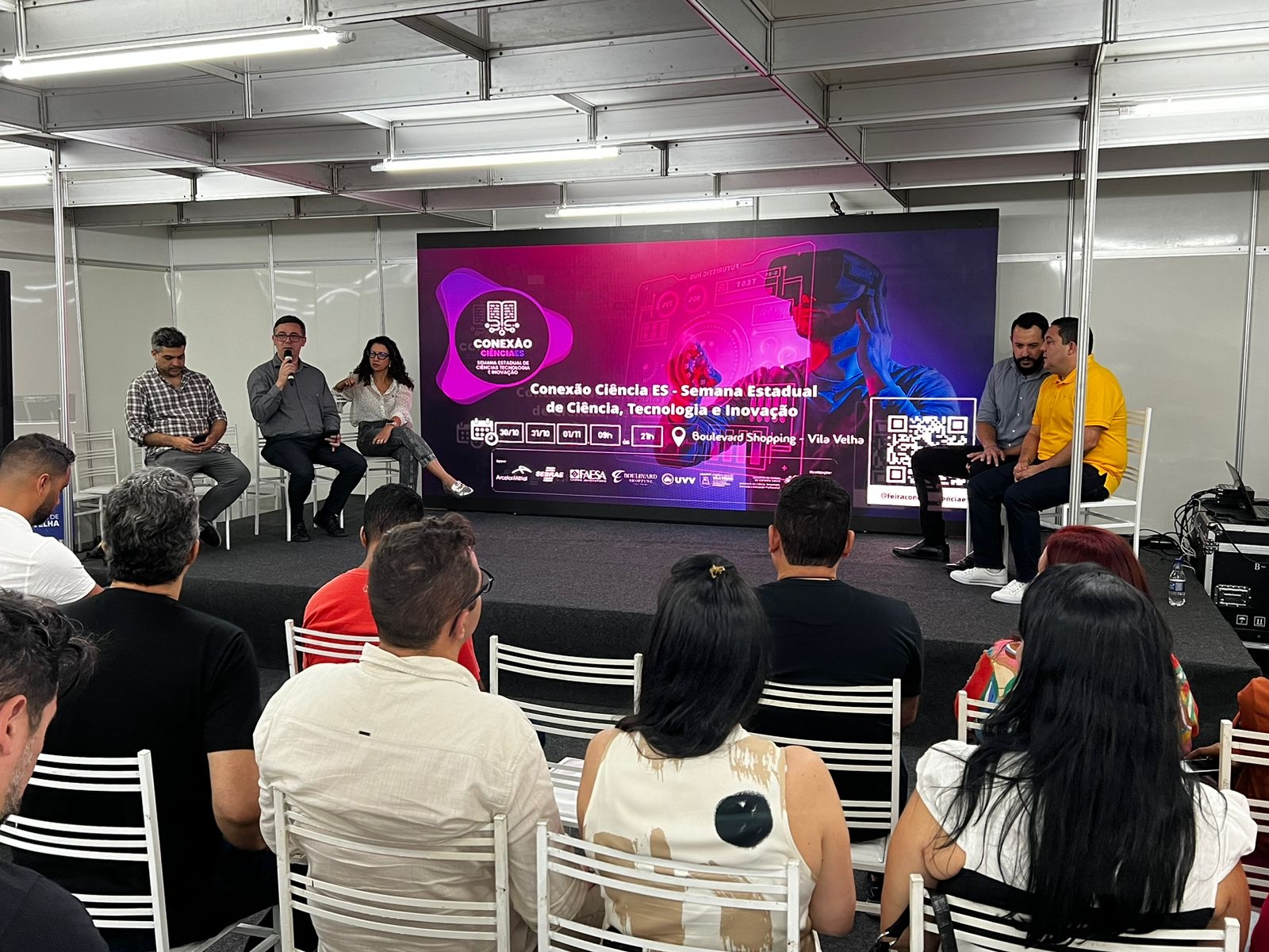 Senac-ES marca presença no Conexão Ciência -  Semana Estadual de Ciência, Tecnologia e Inovação, nesta terça-feira (31)