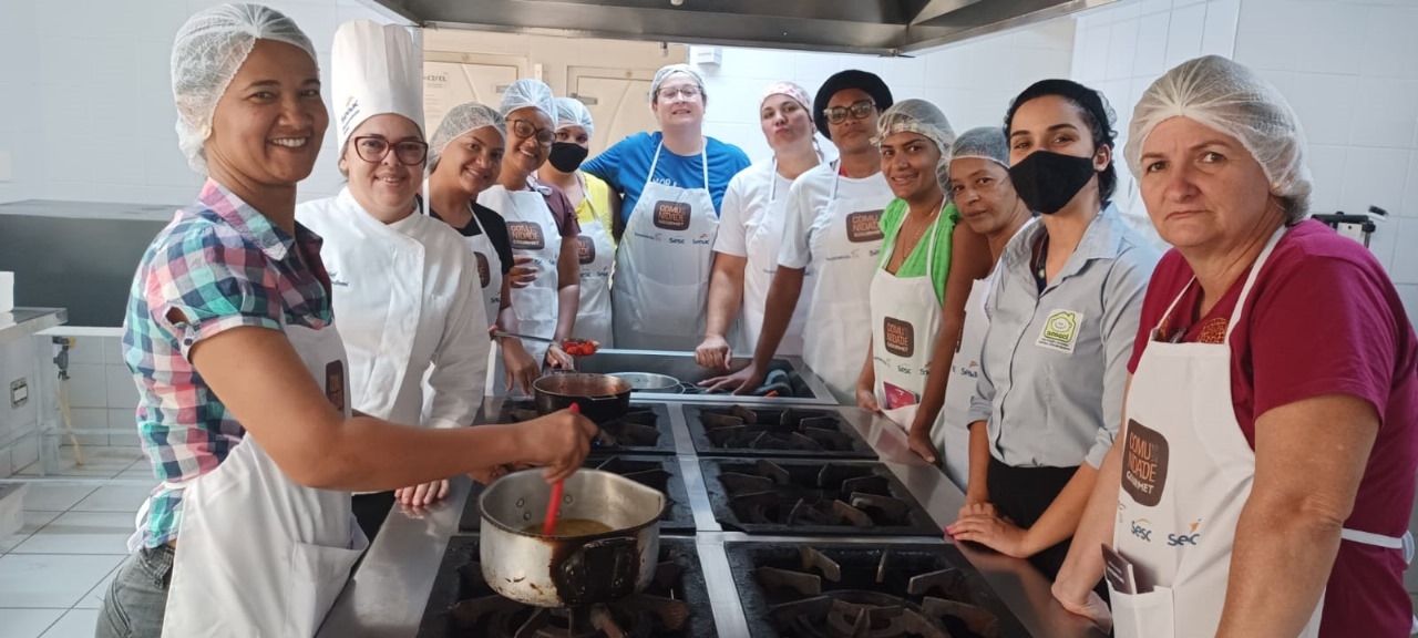 Senac-ES capacita mães atendidas pela ACACCI por meio do Projeto Comunidade Gourmet
