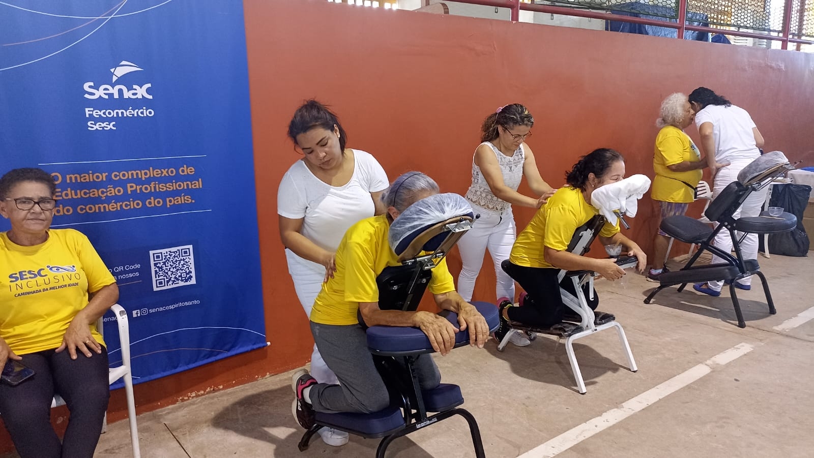 Senac-ES participa da 1ª Caminhada da Melhor Idade, organizada pelo Sesc-ES, em Colatina