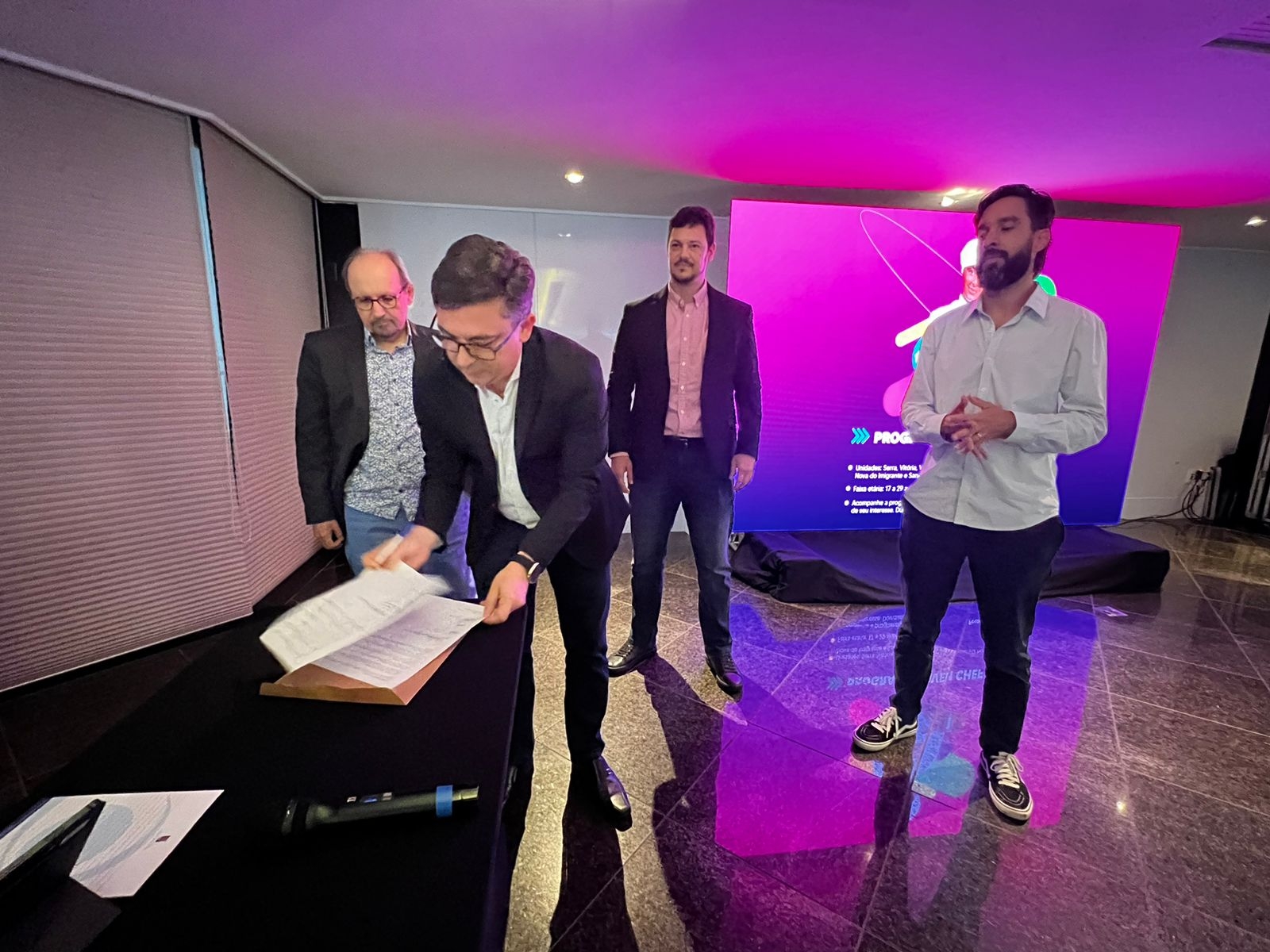 Sindbares assina termo de parceria com o Programa Jovem Chef, do Senac-ES