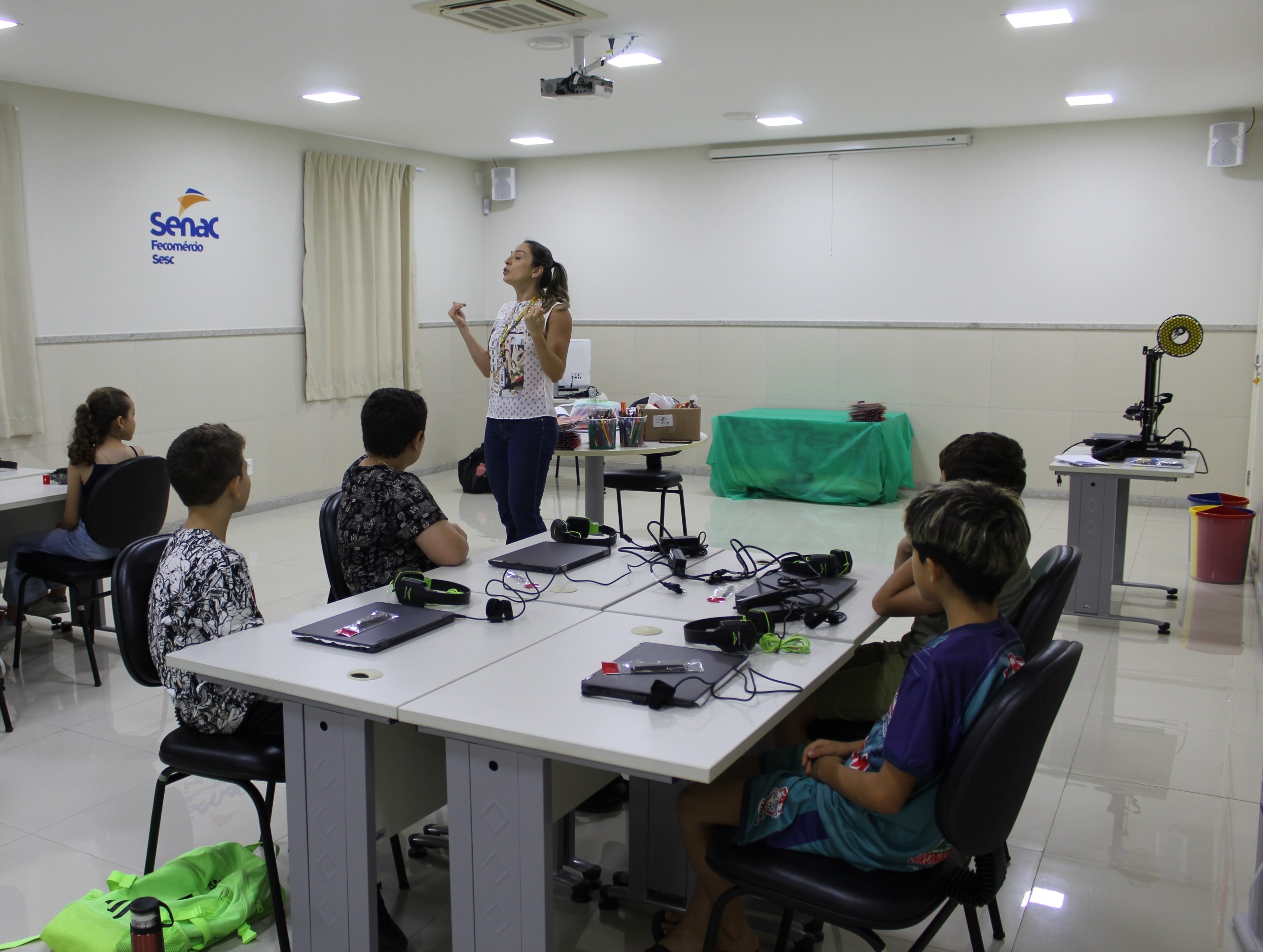 De Férias com o Senac: projeto une diversão e educação para público infantojuvenil durante as férias escolares