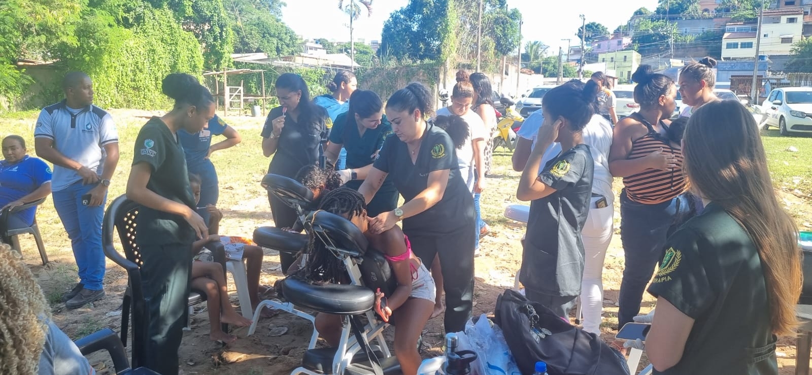 Evento atende mulheres em situação de vulnerabilidade no Campo do Beira Rio, em São Mateus