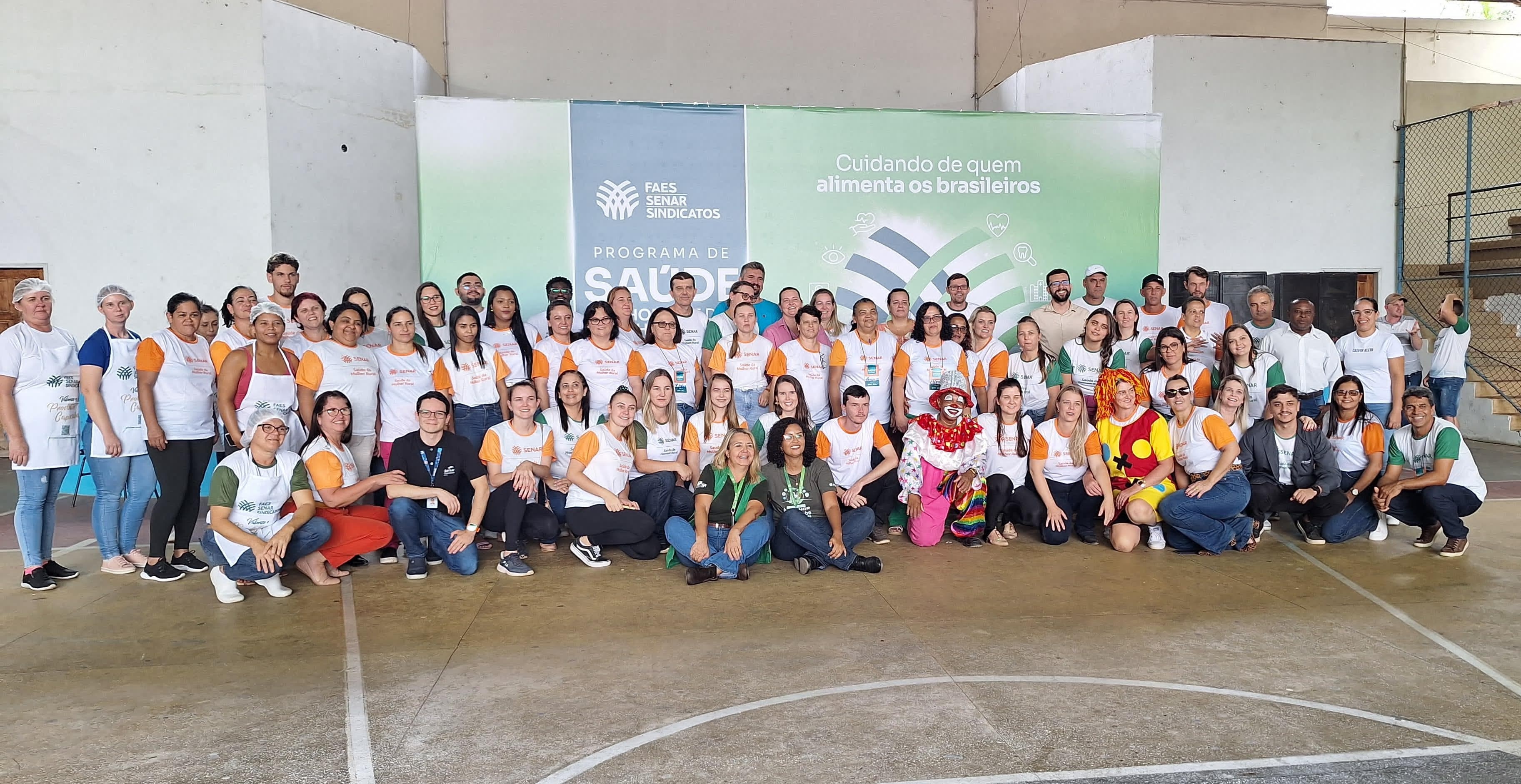 Senac Espírito Santo participa da ação social promovida pelo Senar em Laranja da Terra