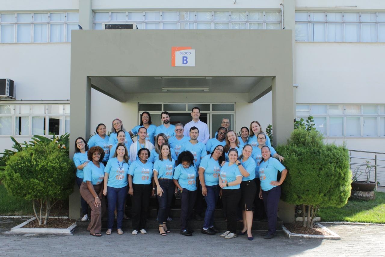 Às quartas usamos azul: campanha interna promove cursos EAD do Senac