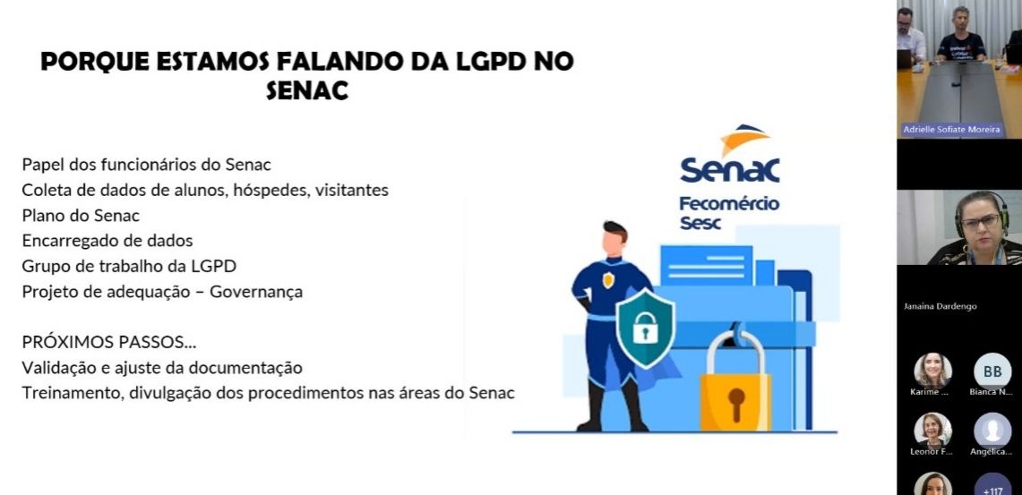 Edição do “Diálogos” no Senac-ES tem como tema Lei Geral de Proteção de Dados