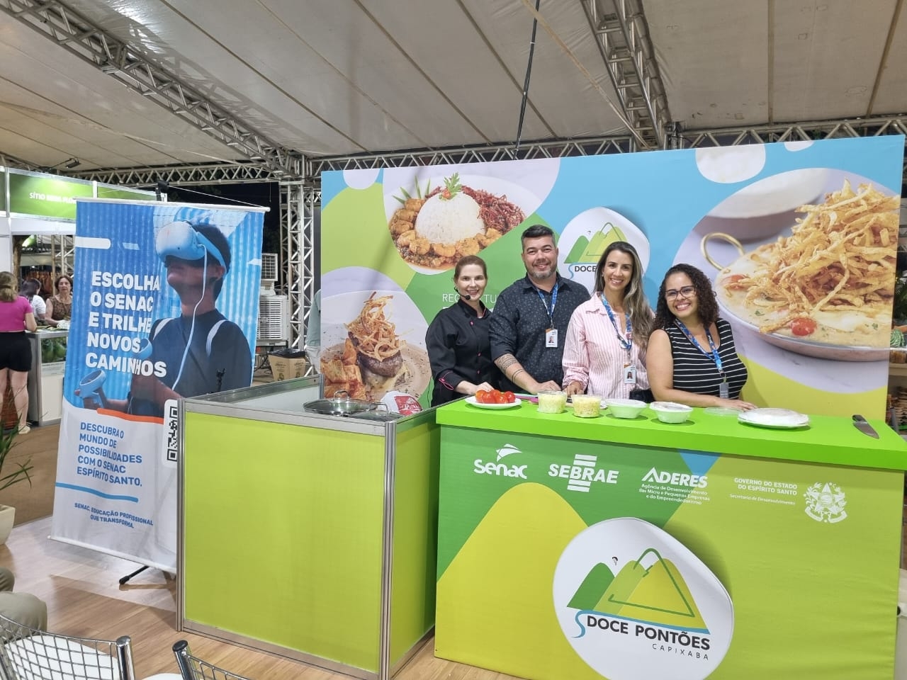 Senac-ES evidencia o Turismo de Experiência na Expocol 2024 em Colatina