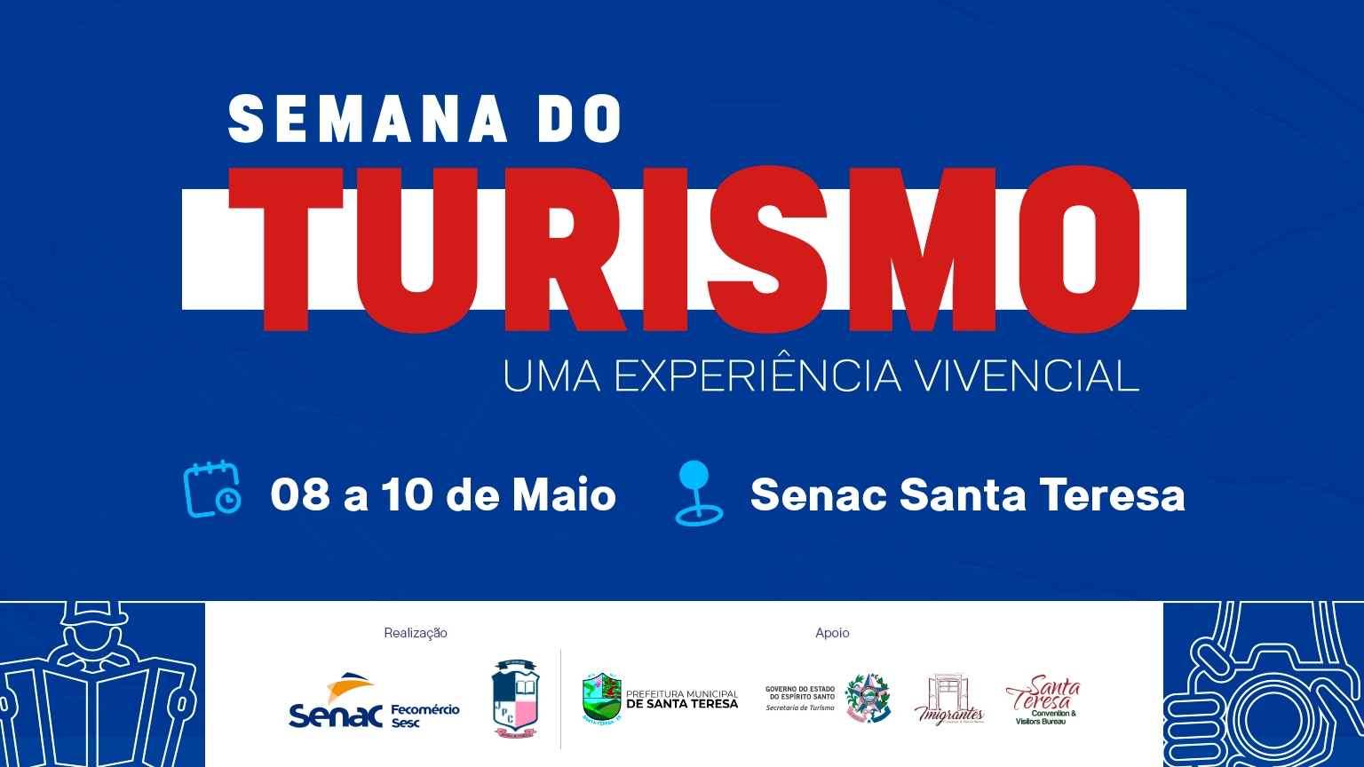 Senac em Santa Teresa realiza Semana do Turismo  com programação variada; Saiba mais!