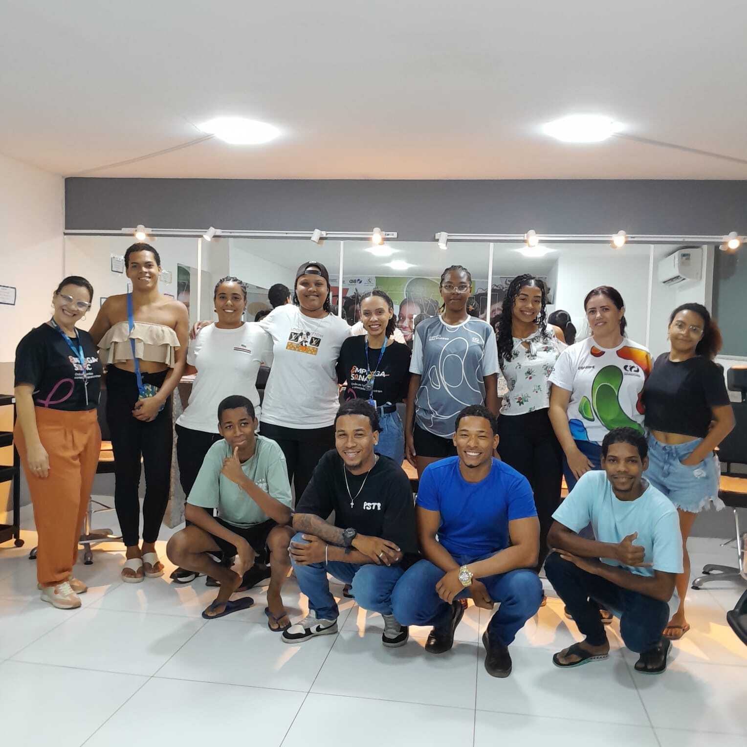 Senac de São Mateus dá início à nova turma de Barbeiro em  parceria com CRJ e EmpregaJUV 