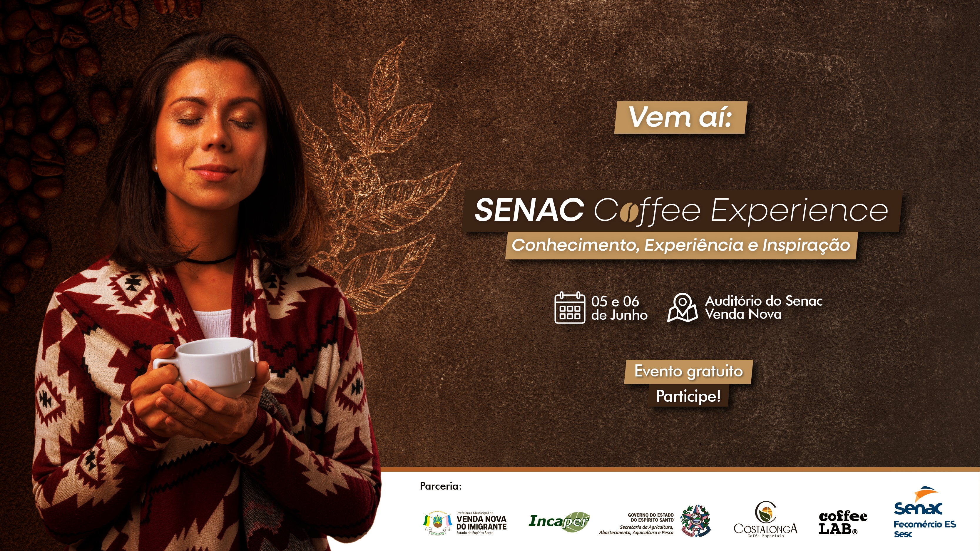 Região Serrana do ES será palco do Senac Coffee Experience