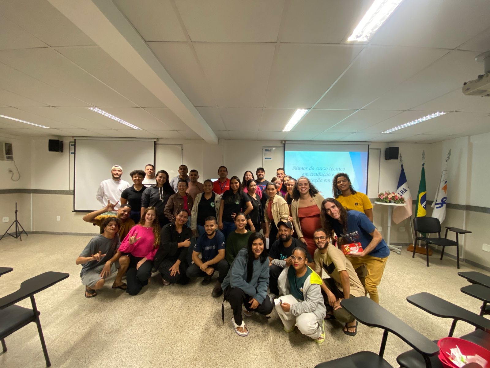Alunos do curso técnico de Libras promovem oficina inclusiva no Senac de Linhares