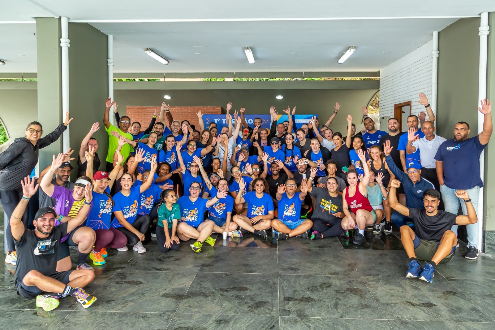 Grupo de corrida do Senac-ES: atletas participam do 1º treinão em Vitória