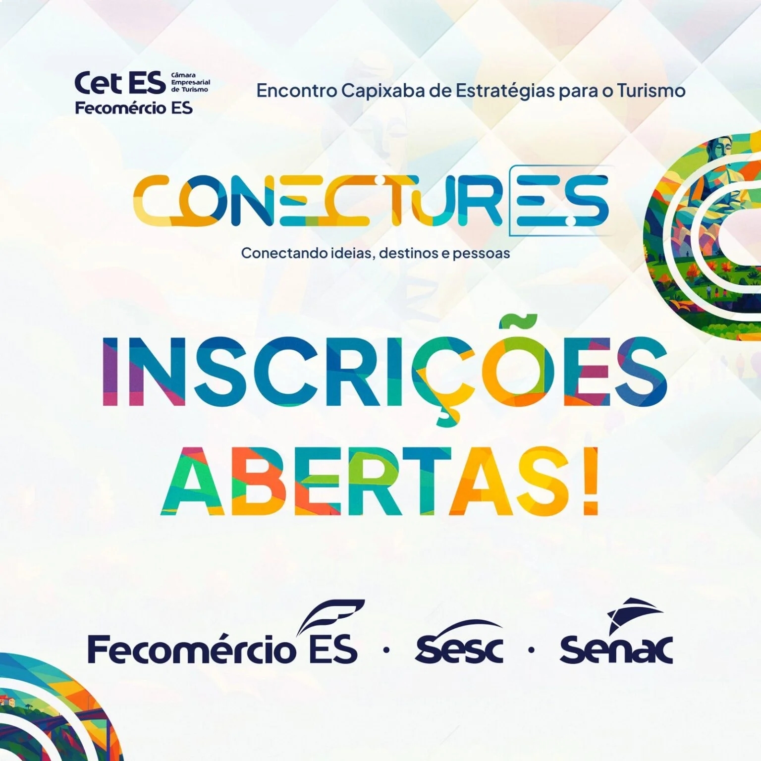 ConecturES 2025 abre inscrições para encontro estratégico do turismo capixaba