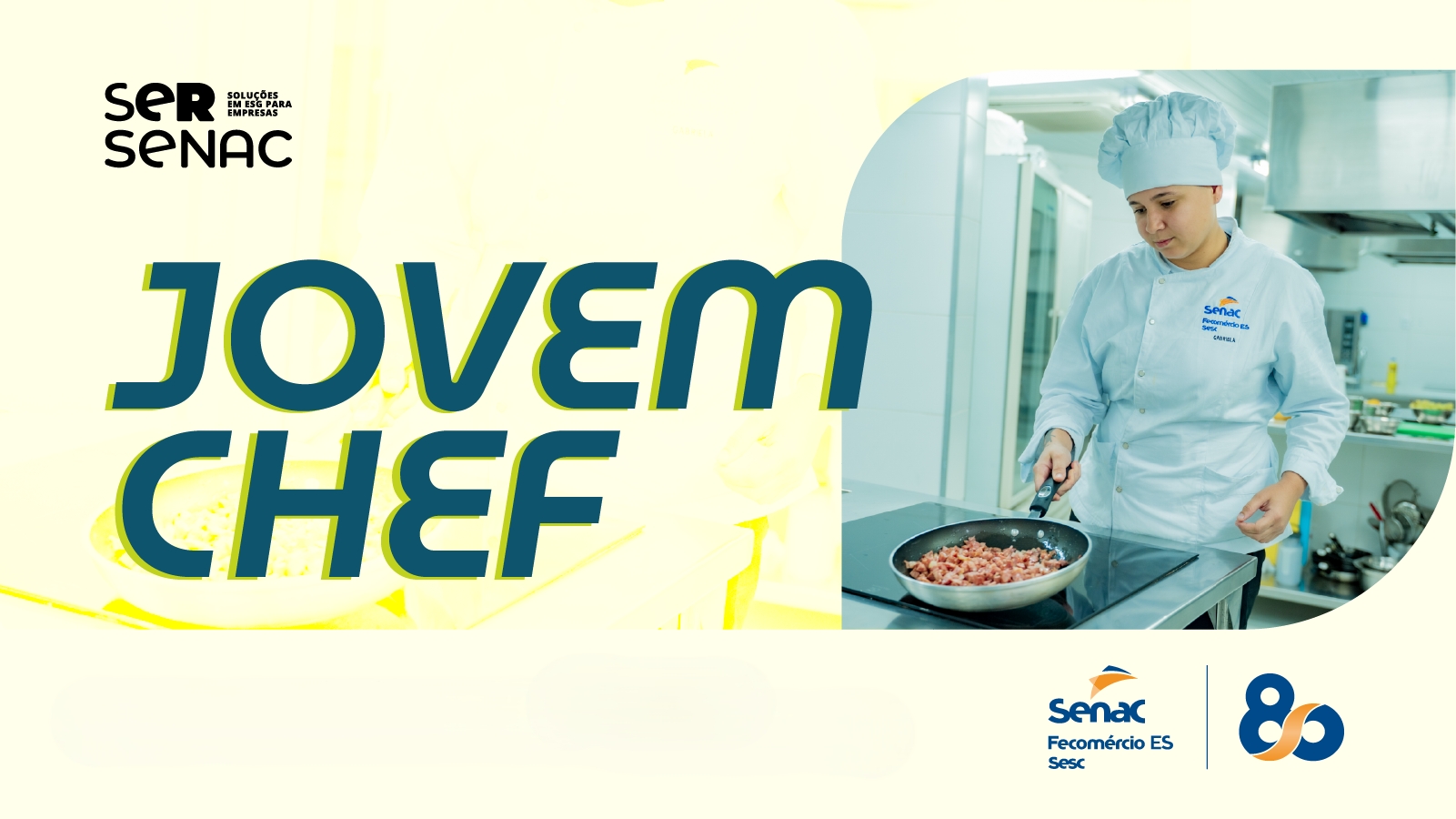 Senac-ES abre inscrições para o Programa Jovem Chef 2026 e amplia oportunidades gratuitas em Gastronomia