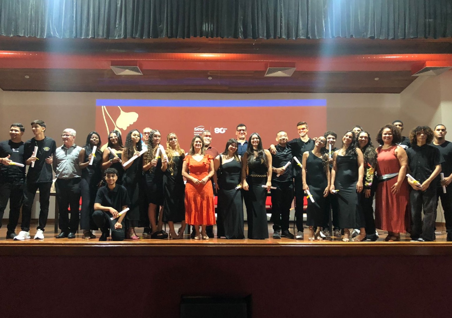 Parceria entre Senac-ES e Sedu certifica mais de 30 alunos em Cachoeiro de Itapemirim