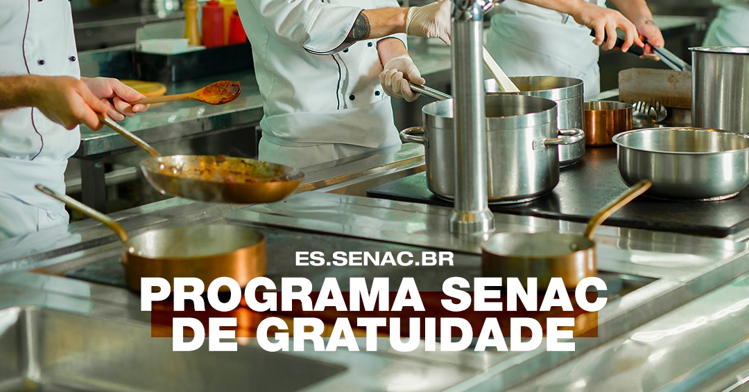 Senac-ES abre editais com vagas para cursos de profissionalização no Hotel Escola Senac Ilha do Boi