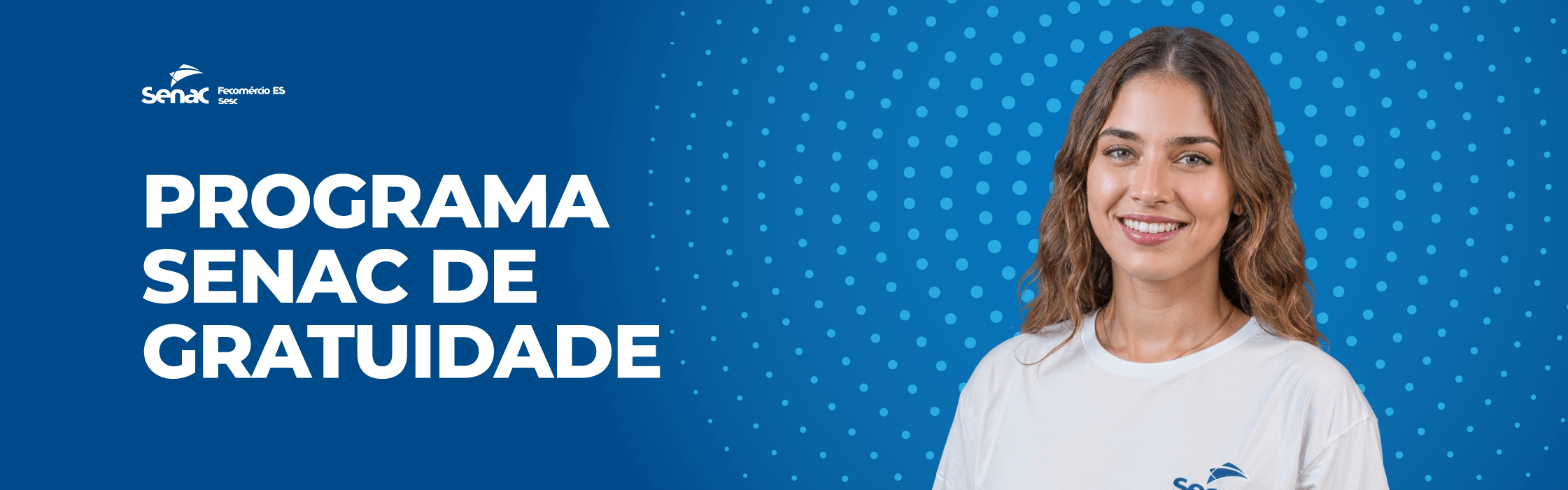 Banner Programa Senac de Gratuidade